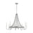 Visual Comfort Studio Leon 8 Light Large Chandelier, Salt Mist