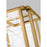 Visual Comfort Studio Erro 4-Lt Small Lantern, Brass/Clear/Diamond