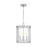 Visual Comfort Studio Erro 4-Lt Small Lantern, Nickel/Clear/Diamond - AC1134PN