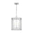 Visual Comfort Studio Erro 4-Lt Small Lantern, Nickel/Clear/Diamond