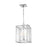 Visual Comfort Studio Erro 4-Lt Small Lantern, Nickel/Clear/Diamond