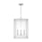 Visual Comfort Studio Erro 4 Light Med Lantern, Nickel/Clear/Diamond - AC1144PN