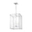 Visual Comfort Studio Erro 4 Light Med Lantern, Nickel/Clear/Diamond