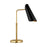 Visual Comfort Studio Tresa 1-Lt Task Table Lamp, Black/Brass