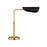 Visual Comfort Studio Tresa 1-Lt Task Table Lamp, Black/Brass