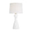 Visual Comfort Studio Constance 1-Lt Table Lamp, Textured WH/WH - AET1091TXW1