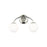 Visual Comfort Studio Galassia 2-Lt Vanity, Pol Nickel/Milk White