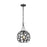 Visual Comfort Studio Feccetta 1 Light Small Pendant, Midnight Black - AP1051MBK