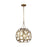 Visual Comfort Studio Feccetta 1 Light Medium Pendant, Antique Gild - AP1061ADB