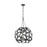 Visual Comfort Studio Feccetta 1 Light Large Pendant, Midnight Black - AP1071MBK