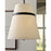 Visual Comfort Studio Cortlandt 3-Lt Large Pendant, Iron/White Linen