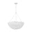 Visual Comfort Studio Kelan 6 Light Large Pendant, Textured White