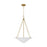 Visual Comfort Studio Dosinia 4-Lt XL Pendant, Textured White - AP1224TXW