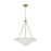 Visual Comfort Studio Dosinia 4-Lt XL Pendant, Textured White