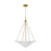 Visual Comfort Studio Dosinia 4-Lt XL Pendant, Textured White