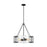 Visual Comfort Studio Calvert 4 Light Medium Chandelier, Iron/Clear - AP1234AI