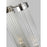 Visual Comfort Studio Demi 1 Light Sconce, Polished Nickel/Clear