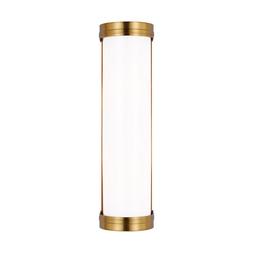 Visual Comfort Studio Ifran 2 Light Medium Vanity, Brass/Opal Etched - AW1142BBS