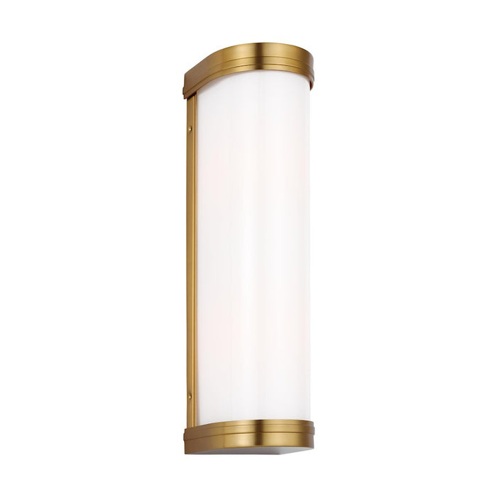 Visual Comfort Studio Ifran 2 Light Medium Vanity, Brass/Opal Etched