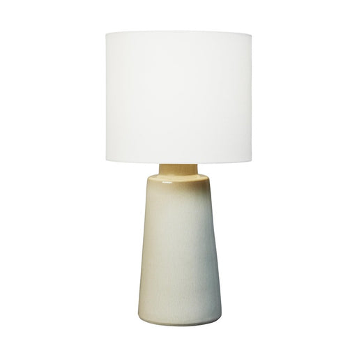 Visual Comfort Studio Vessel A19-Lt LG Table Lamp, Shellish Grey/WH - BT1071SHG1