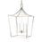 Visual Comfort Studio Southold 4 Light Med Lantern, Polished Nickel