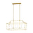 Visual Comfort Studio Southold 6-Lt Linear Lantern, Burnished Brass - CC1036BBS