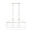 Visual Comfort Studio Southold 6-Lt Linear Lantern, Pol Nickel