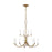 Visual Comfort Studio Westerly 12 Light Med Chandelier, Ant Gild - CC10612ADB