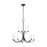 Visual Comfort Studio Westerly 12 Light Med Chandelier, Smith Steel - CC10612SMS