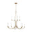 Visual Comfort Studio Westerly 12 Light Large Chandelier, Ant Gild - CC10712ADB