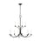 Visual Comfort Studio Westerly 12-Lt Large Chandelier, Smith Steel - CC10712SMS