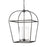 Visual Comfort Studio Stonington 4 Light Large Lantern, Smith Steel