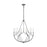 Visual Comfort Studio Richmond 12 Light Med Chandelier, Galvanized - CC11212WGV