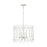 Visual Comfort Studio Gardner 4 Light Med Chandelier, Rustic White - CC1144RWT