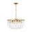 Visual Comfort Studio Arden 10-Lt Med Chandelier, Burnished Brass - CC12610BBS