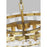 Visual Comfort Studio Arden 10-Lt Med Chandelier, Burnished Brass