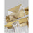 Visual Comfort Studio Arden 10-Lt Med Chandelier, Burnished Brass