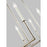 Visual Comfort Studio Bayview 8-Lt Linear Chandelier, Pol Nickel