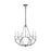 Visual Comfort Studio Richmond 12-Lt Small Chandelier, Galv - CC14112WGV