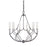 Visual Comfort Studio Richmond 12-Lt Small Chandelier, Galv