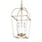 Visual Comfort Studio Stonington 3 Light Mini Lantern, Antique Gild