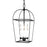 Visual Comfort Studio Stonington 3 Light Mini Lantern, Smith Steel