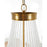 Visual Comfort Studio Summerhill 12-Lt Med Chandelier, Brass/Clear