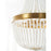 Visual Comfort Studio Summerhill 12-Lt Med Chandelier, Brass/Clear