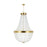 Visual Comfort Studio Summerhill 12-Lt Large Chandelier, BS/Clear - CC14912BBS