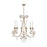 Visual Comfort Studio Kinsale 12-Lt LG Chandelier, AG/Clear - CC15312ADB