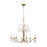 Visual Comfort Studio Shannon 8-Lt Extra Chandelier, Ant Gild/CRY - CC1598ADB