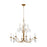 Visual Comfort Studio Shannon 8-Lt Extra Chandelier, Ant Gild/CRY