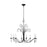 Visual Comfort Studio Shannon 8-Lt XL Chandelier, Iron/Crystal - CC1598AI