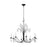 Visual Comfort Studio Shannon 8-Lt XL Chandelier, Iron/Crystal